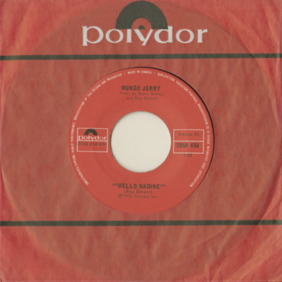 Hello Nadine / Bottle Of Beer