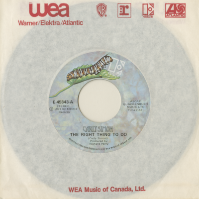 The Right Thing To Do / We Have No Secrets (1973)