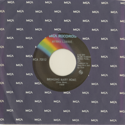 Bringing Mary Home / Tell Me Not To Go