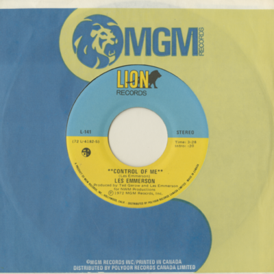 Control Of Me / Goin Through The Motions (1972)