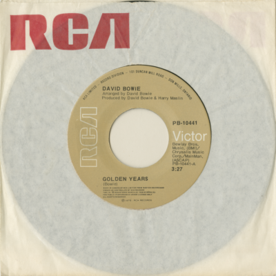 Golden Years / Can You Hear Me