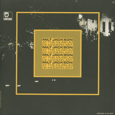 Milt Jackson At The Museaum Of Modern Art