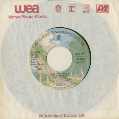 Billy Jack: One Tin Soldier / Johnnie (1973)