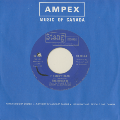 If I Didn't Care / You Make Me Feel Good