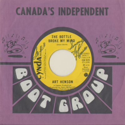 The Bottle Broke My Mind / Just A Girl I Used To Know (1975)