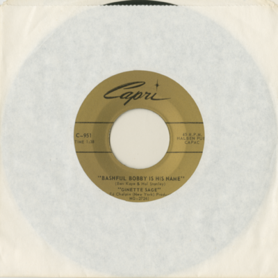 Bashful Bobby Is His Name /  Till The End Of Eternity