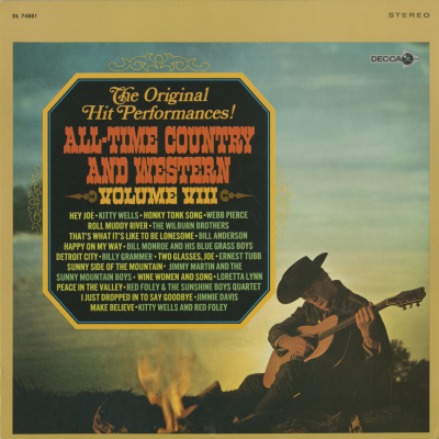 The Original Hit Performances All Time Country And Western Volume 8