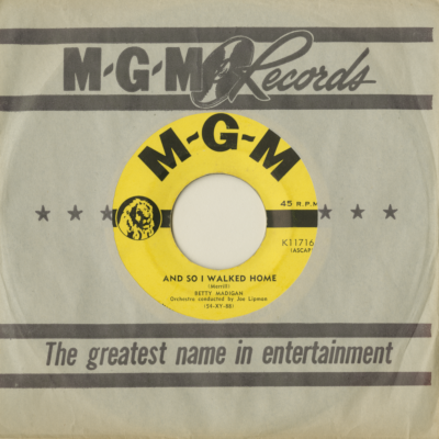 And So I Walked Home / Joey