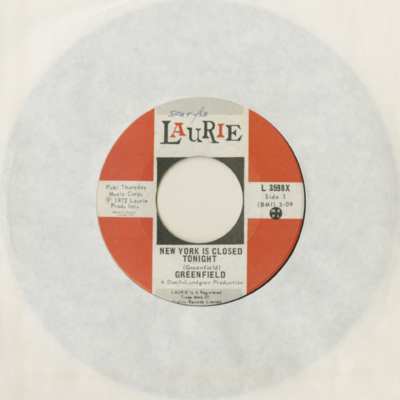 New York Is Closed Tonight / Roll On John (1972)