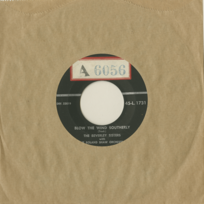 Blow The Wind Southerly / Doodle Doo Do