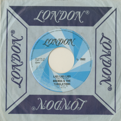 Lies Lies Lies / And My Heart Sang Tra La La