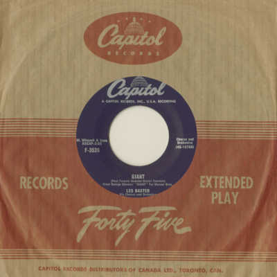 Giant / There's Never Been Anyone Else But You (1956)