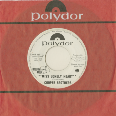 Miss Lonely Heart / Mono