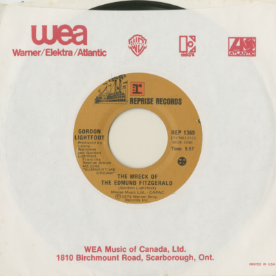 The Wreck Of The Edmond Fitzgerald / The House You Live In