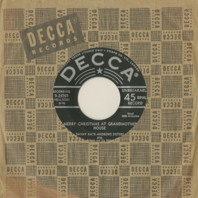 A Merry Christmas At Grandmother's House / All I Want For Christmas Is My Two Front Teeth