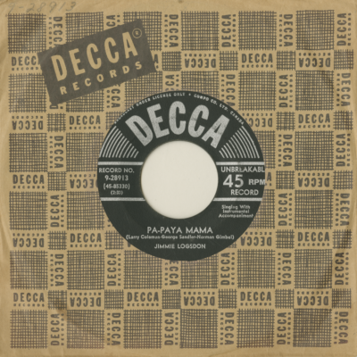 Pa Paya Mama / In The Mission Of St Augustin