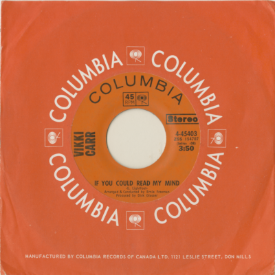 If You Could Read My Mind / Six Weeks Every Summer