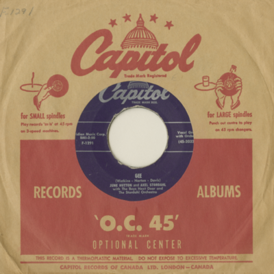 Gee / Too Little Time (1953)