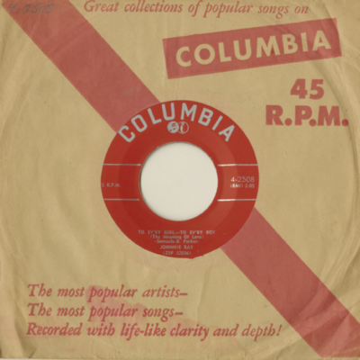 To Ev'ry Girl To Ev'ry Boy / Going Going Gone