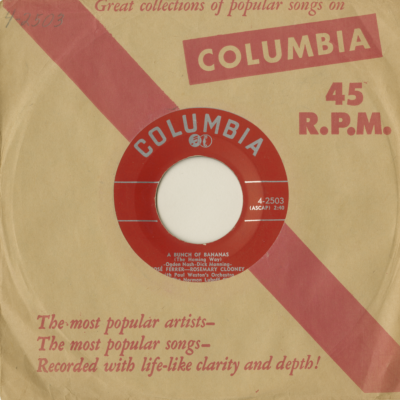 A Bunch Of Bananas / Ay Ay Who's The Guy