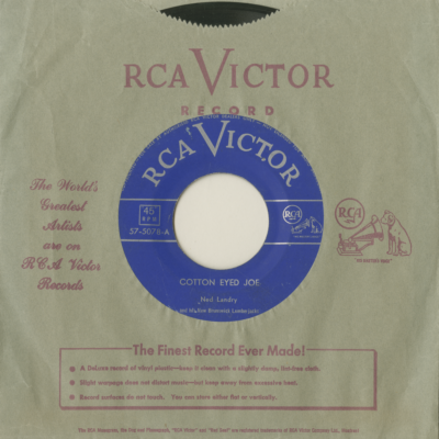 Cotton Eyed Joe / Answer To A Lady's Slipper (1953)