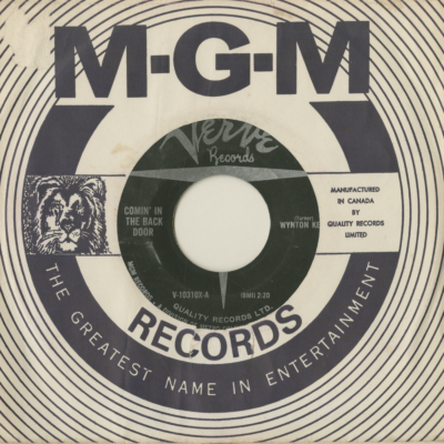 Comin In The Back Door / If That's The Way You Want It