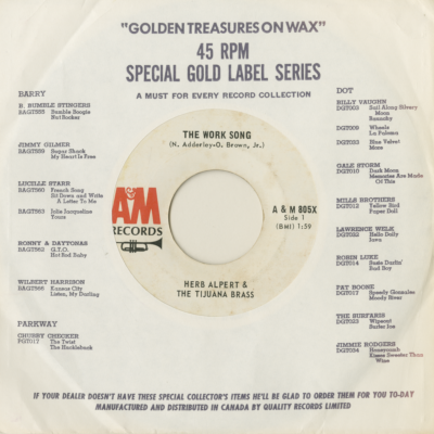 The Work Song / Plucky