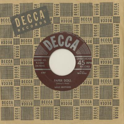 Paper Doll / Tiger Rag