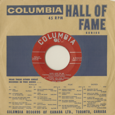 Make Love To Me / Jambalaya