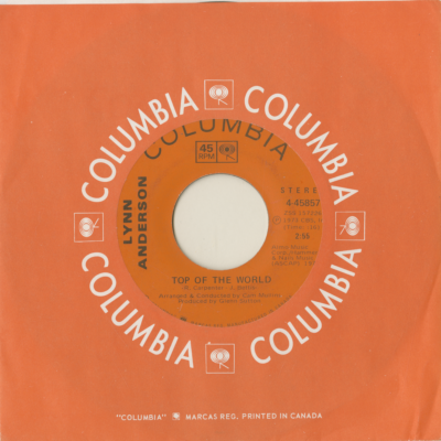 Top Of The World / I Wish I Was A Little Boy Again