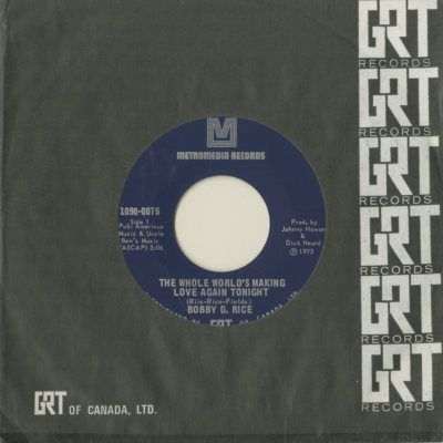 The Whole World's Making Love Again Tonight / Baby Lovin You (1973)