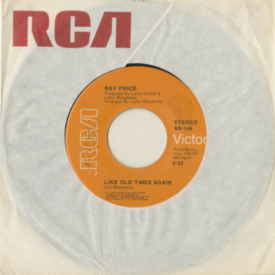 Like Old Times Again / My First Day Without Her