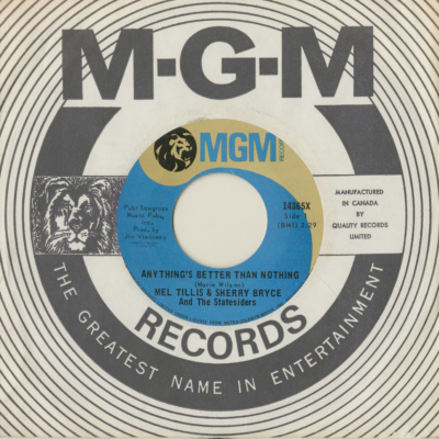 Anything's Better Than Nothing / Then It Will Be All Over