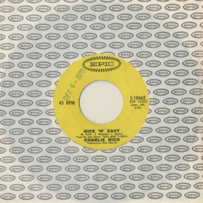 Nice N Easy / I Can't Even Drink It Away