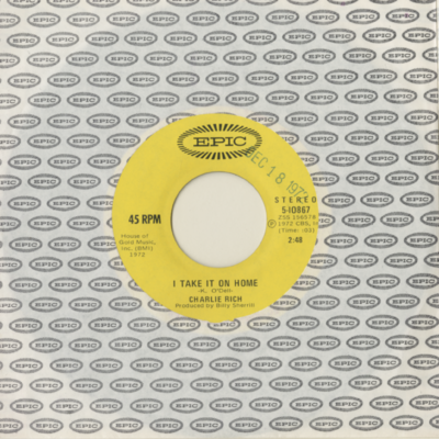 I Take It On Home / Peace On You