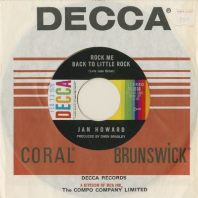 Rock Me Back To Little Rock / Hello Stranger