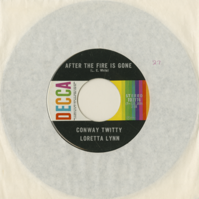 After The Fire Is Gone / The One I Can't Live Without