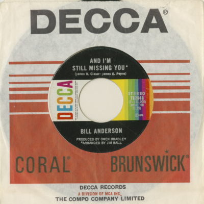 And I'm Still Missing You / Love Is A Sometimes Thing