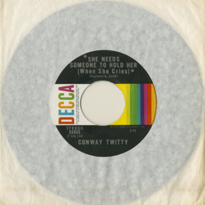 She Needs Someone To Hold Her When She Cries / This Road I Walk