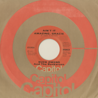 Ain't It Amazing Gracie / The Good Old Days Are Here Again