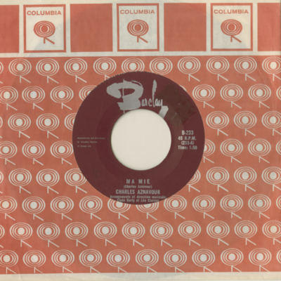 Ma Mie / De T'Avoir Aimee (1966)