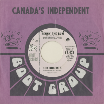 Benny The Bum / Broken Hearted Love Affair (1972)