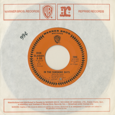 In The Sunshine Days / Love Has Gone (1967)