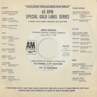 The Windmills Of Your Mind / Cycles