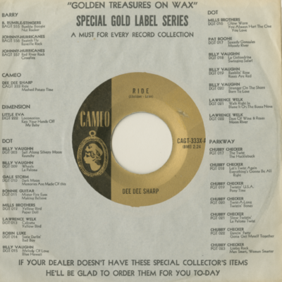 Ride / Mashed Potato Time