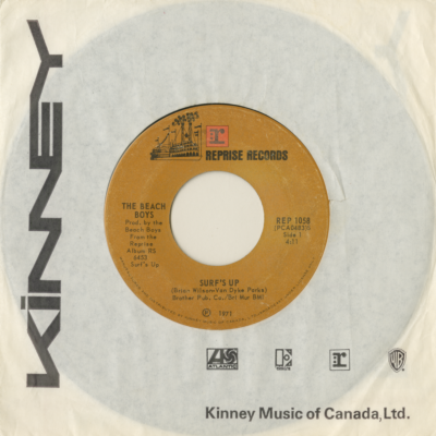 Surf's Up / Don't Go Near The Water