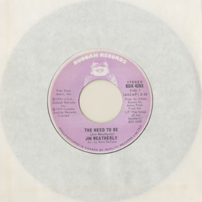 The Need To Be / Like Old Times Again (1974)