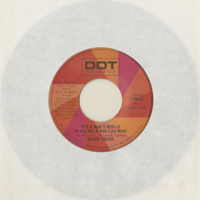 It's A Man's World / World Of The Missing (1973)