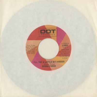 I'll Try A Little Bit Harder / All About A Feeling