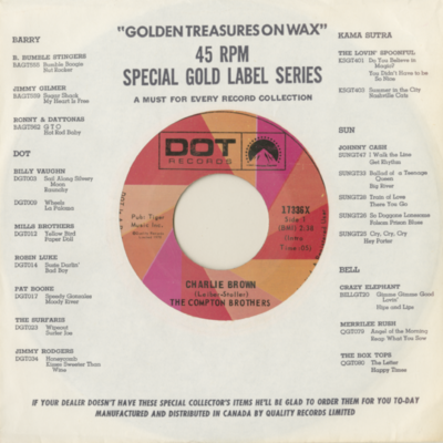 Charlie Brown / Just A Dream Away (1970)